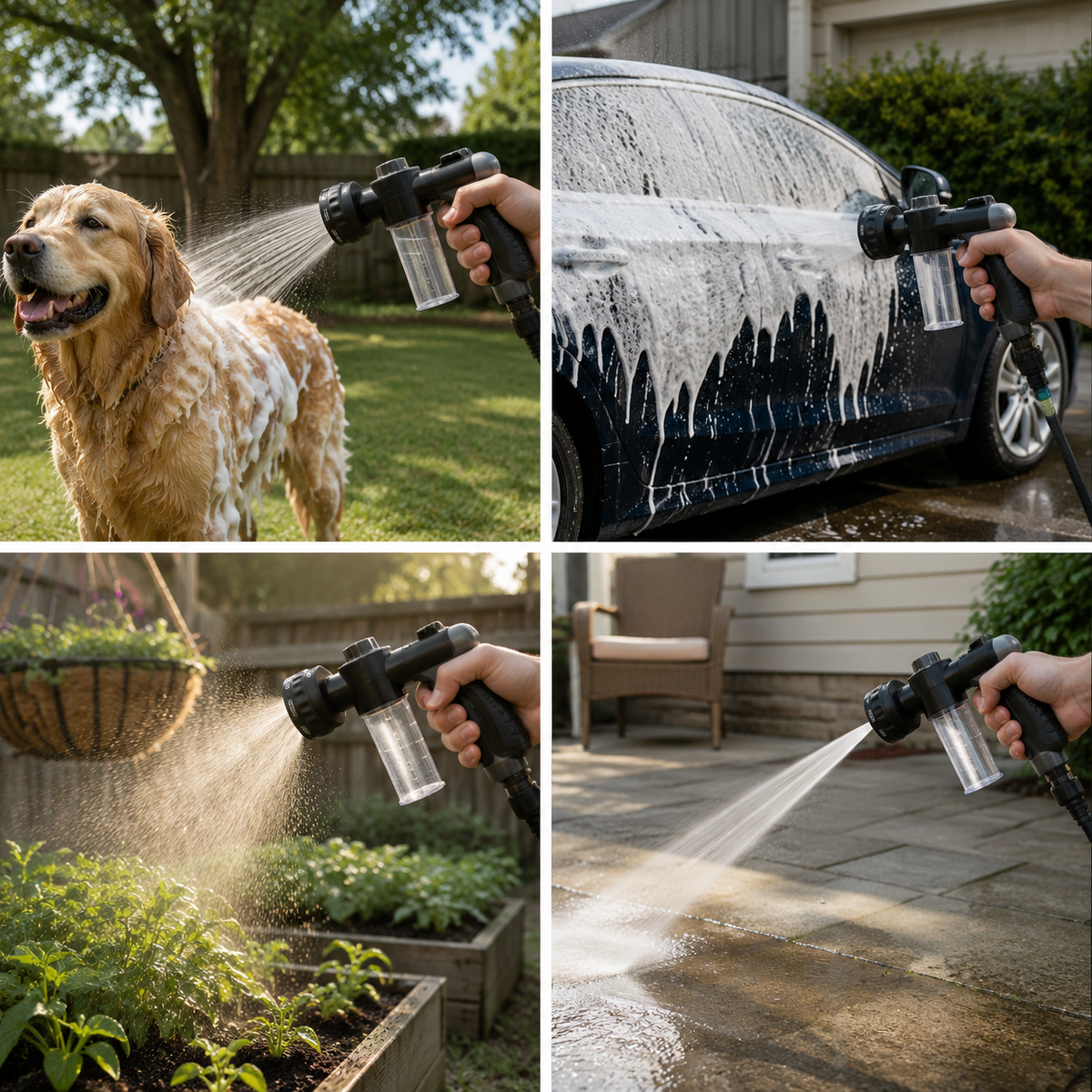 AquaPaws Pro Pet Shower Sprayer